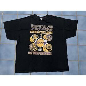 Vtg Nba Finals 2009 T Shirt Men 2Xl Lakers -Lord Of The Rings Championship Shirt
